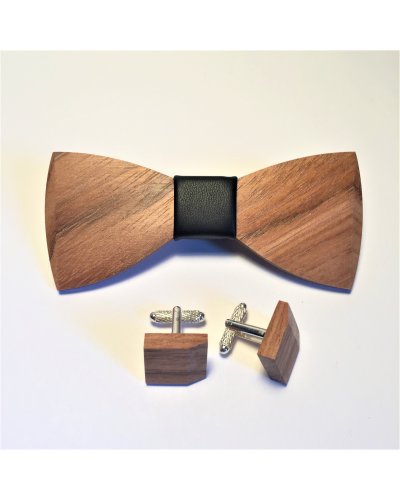 Drewniany komplet BLACK ONE