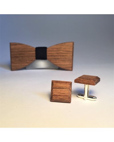 Drewniany komplet DEEP NAVY