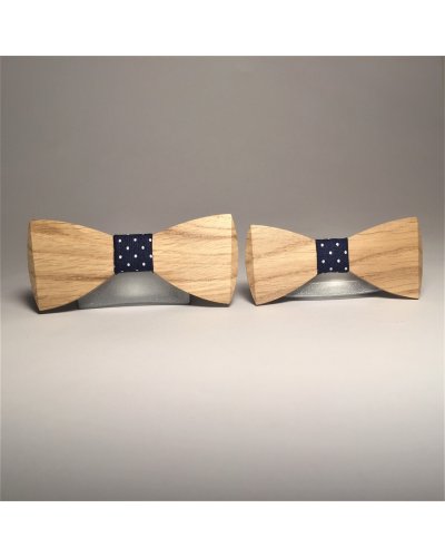 Drewniana muszka dla taty i syna