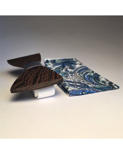 Drewniany komplet MULTI BLUE