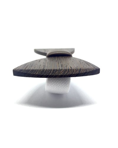 Wooden bow tie DEEP BROWN