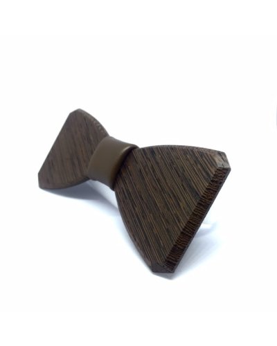 Wooden bow tie Clessidra