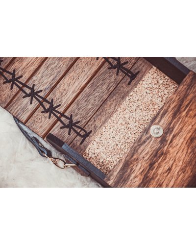 Drewniana torebka MIA