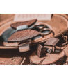 Wooden bowtie and cufflinks