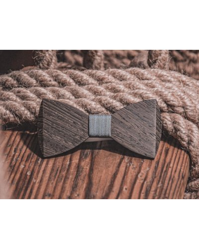 Wooden bow tie DERBY