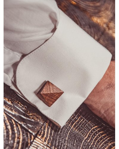 Drewniane spinki do mankietów S. BREAK