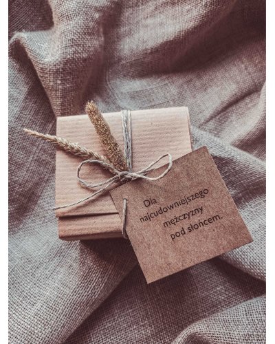 Drewniane spinki do mankietów