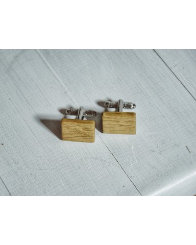 Wooden cufflinks OAK