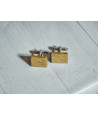 Wooden cufflinks OAK
