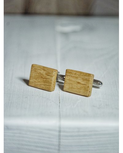Wooden cufflinks OAK