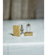 Wooden cufflinks OAK