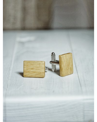 Wooden cufflinks OAK