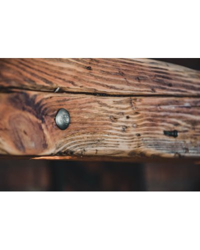 Wooden beam lamp