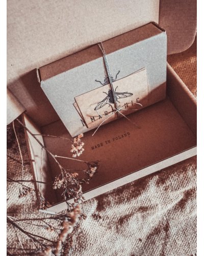 Drewniana muszka dla taty i syna