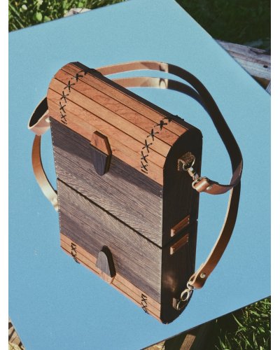 Wooden bag MITCHELL