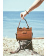 Wooden bag CASUAL WAVE