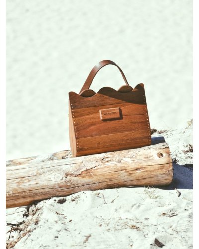 Drewniana torebka CASUAL WAVE