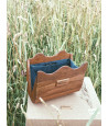 Wooden bag CASUAL WAVE