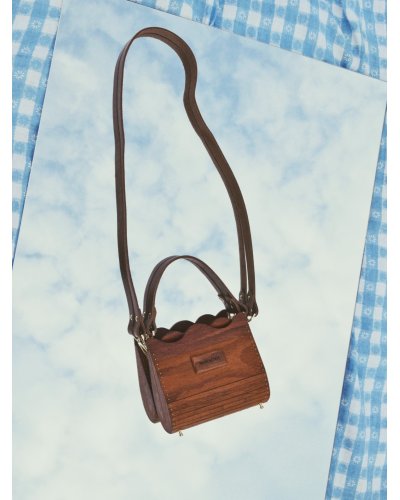 Wooden bag CASUAL WAVE