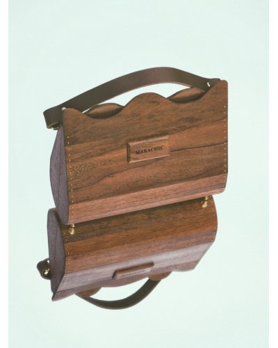 Wooden bag MINI WAVE