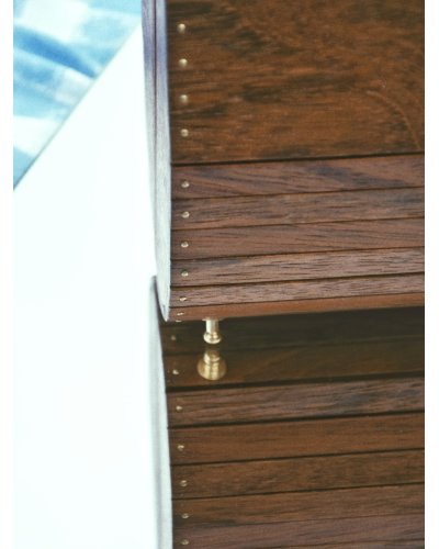 Wooden bag CASUAL WAVE