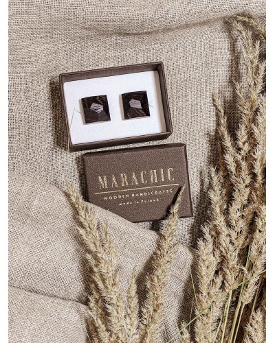 Wooden cufflinks OAK