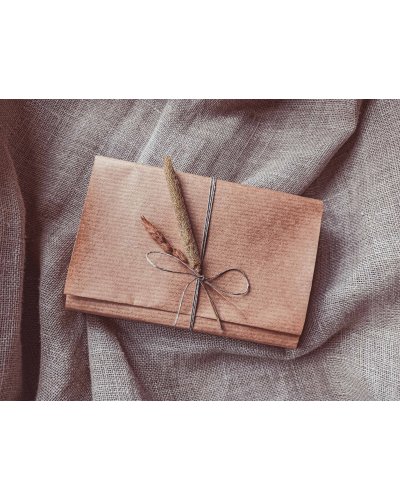 Drewniana muszka DEEP BROWN