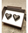 Wooden cufflinks LOVE ME