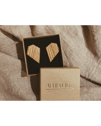 Oak geometric earrings BOHO