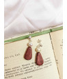 Wooden earrings