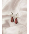 Wooden earrings