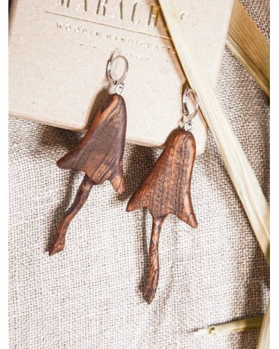 Magiczne grzybki kolczyki