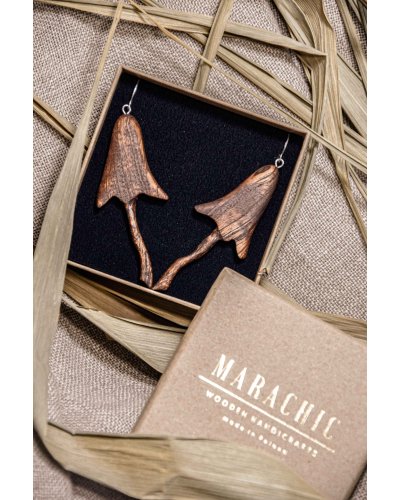 Magiczne grzybki kolczyki