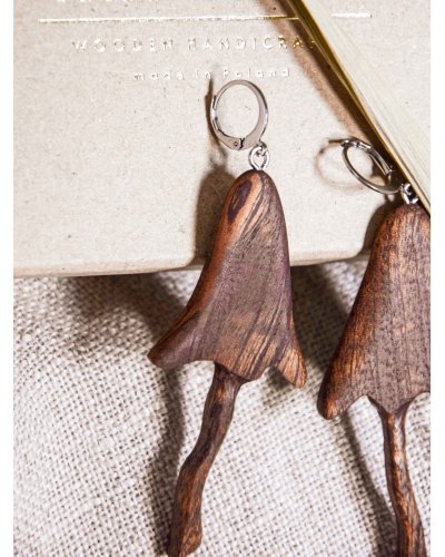 Magiczne grzybki kolczyki