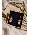 Boletus mushrooms earrings