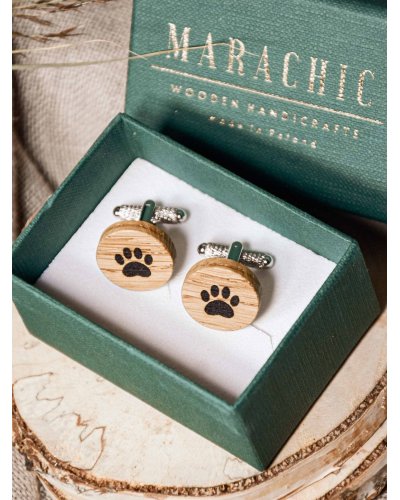 Cat's paw cufflinks