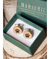 Cat's paw cufflinks