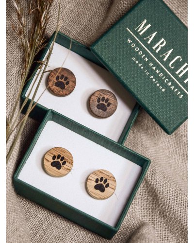Cat's paw cufflinks