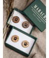 Cat's paw cufflinks