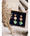 Green Magic Earrings