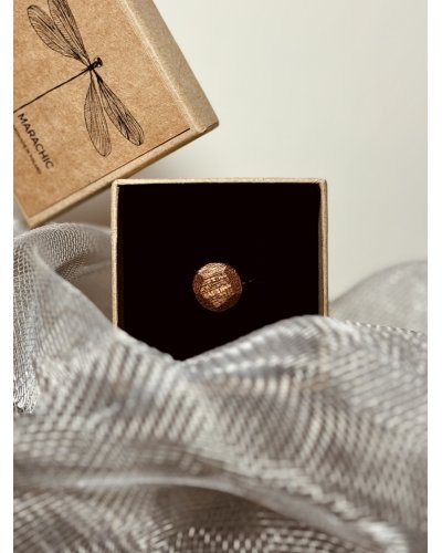 Drewniany diament pierścionek regulowany