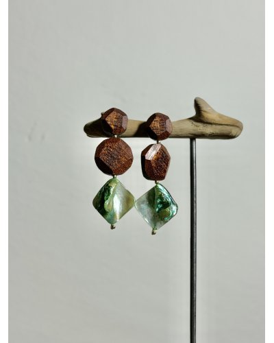 Green Magic Earrings