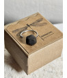Wooden diamond ring