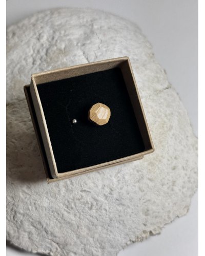 DĄB diament pierścionek