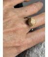 Wooden diamond ring