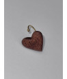Wooden heart ring