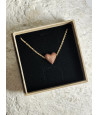 Chain with a wooden heart