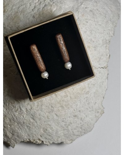 Perła nad „i” kolczyki