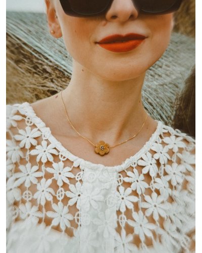 Chain with a wooden heart