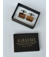 Wooden cuff links
